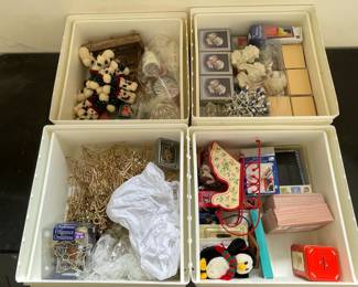 4 Drawer Storage Of Christmas Items 