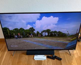55 Inch Vizio Flatscreen TV Sound Bar
