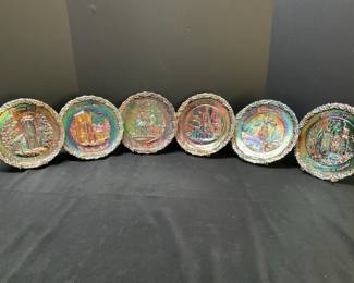 70s Decorative Christmas Plates