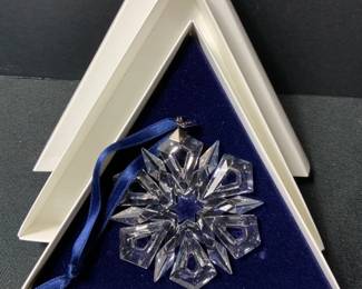 1999 Swarovski Holiday Ornament
