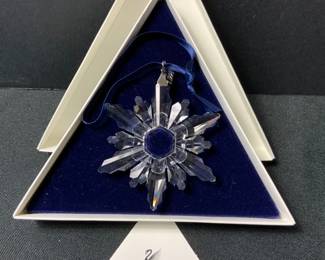 1998 Swarovski Holiday Ornament