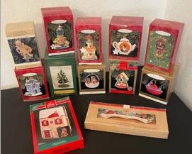 Assorted Hallmark Keepsake Ornaments 