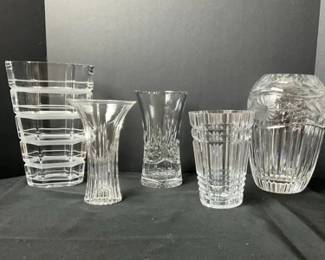 Beautiful Crystal Vases