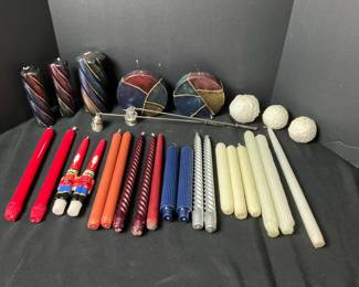 Candles and 2 Snuffers