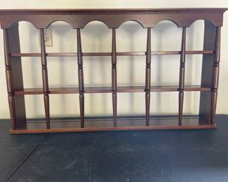 Double Curio Shelf