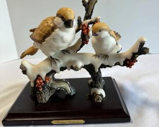 Fine Art Collection Two Birds On A Tree