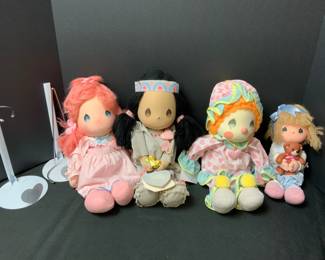 Four Precious Moments Dolls