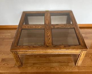 Glass Top Coffee Table