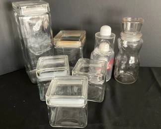 Glass Storage Jars Planters Peanut Jar