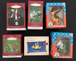 Hallmark Enesco Keepsake Ornaments  Dr Suess