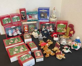 Hallmark Keepsake Ornaments Snowmen  More