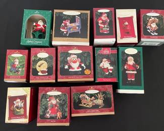 Hallmark Keepsake Ornaments Santas 