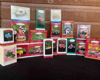 Hallmark Keepsake Ornaments Cars And Motorcycles