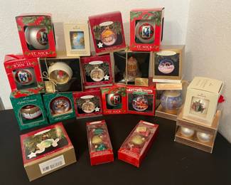 Hallmark Keepsake Ornaments Globes