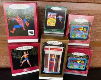 Hallmark Keepsake Superhero Ornaments