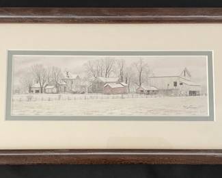 Jon Crane Winter in the Heartland Signed Print