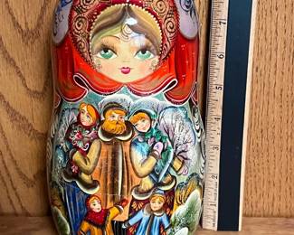 Large Russian Nesting Doll 