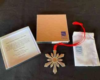 Lunt Sterling Silver Christmas Ornament