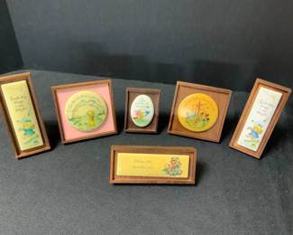 Little Gallery Hallmark Ceramic Plaques 