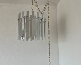 Mirrored Hanging Lamp