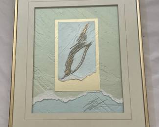 Multimedia Art by John Butler with Easel