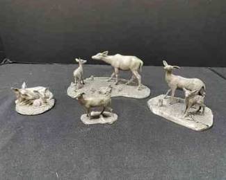 Pewter Deer Collection
