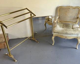 Quilt Stand, Mirror Chair