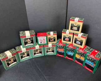 Santa Sleigh Team, And Trains