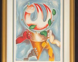 Signed Numbered Alexandra Nechita Brave In The Attempt