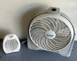 Small Heater, Fan Large Fan