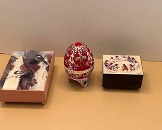 Three Music Boxes