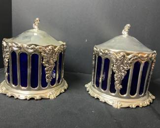 Vintage Godinger Biscuit Container