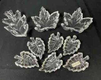 Waterford Crystal Leaf Trinket Holders More