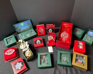 Waterford Crystal Christmas Ornaments