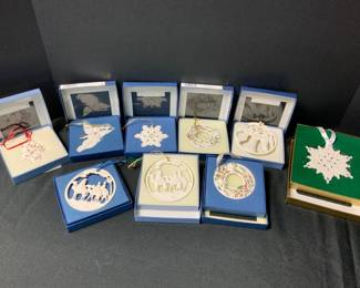 Wedgwood Ornaments 