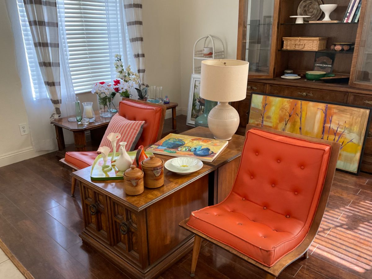 Mid century scoop chairs-while they are quite priceless:) a fair offer will be considered