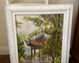 Pagoda painting $50