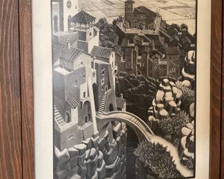 Mc Escher Print $20