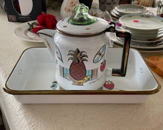 Georges Briard two piece set