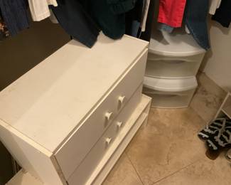 Storage drawers $5