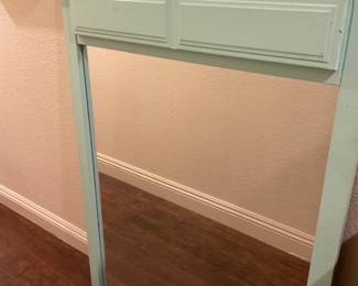 Painted shabby chic-ish mirror $20