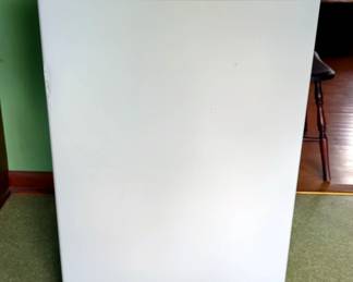 IKEA Lagan Mini Fridge With Freezer Compartment, 33.5" x 21.5" x 22.5", Powers On