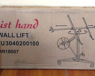Artist Hand Drywall Lift, Model B310, 51" x 19.5" x 6.5", In Original Box