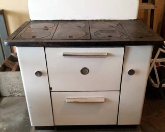 Sears Kenmore Wood Fired Cook Stove / Oven, Model 143-346110, 42" x 40.5" x 24"