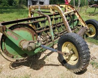 John Deere Hay Rake, Model 693, SN 207027