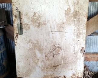 Vintage Frigidaire Refrigerator, 55" x 30" x 21"