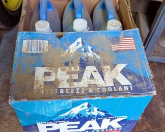 Peak Antifreeze And Coolant, Qty 5 1 Gallon Bottles