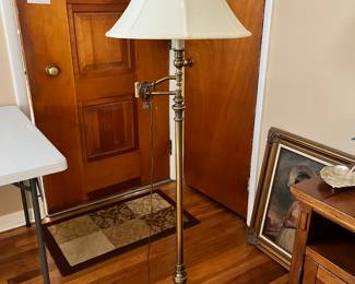 Stiffel brass floor lamp