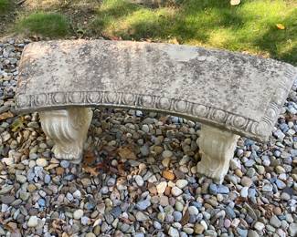 Cement bench