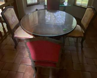 Table and chairs